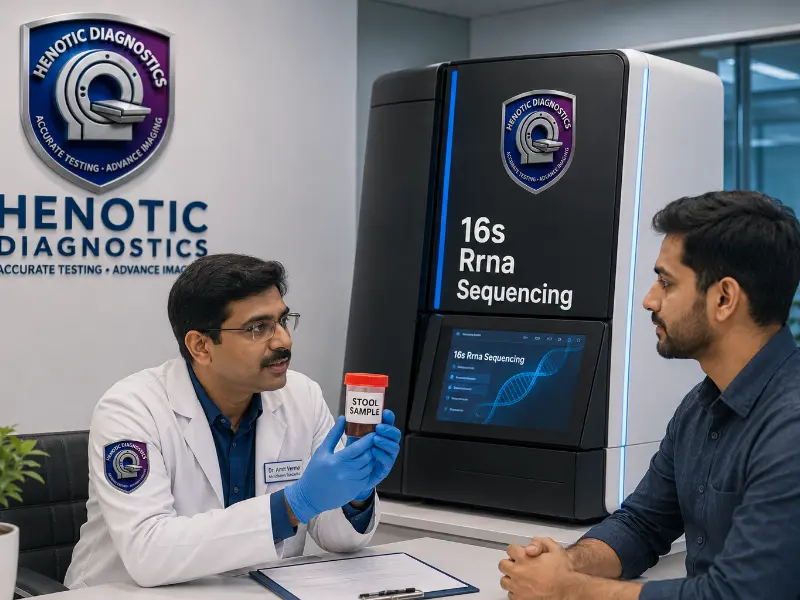 High-throughput NGS sequencer amplifying V3-V4 hypervariable regions for 16s Rrna Sequencing