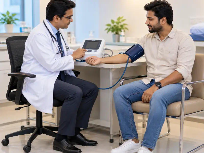 Cardiology testing suite at Henotic Diagnostics for comprehensive 24 Hour Bp Monitoring checkups