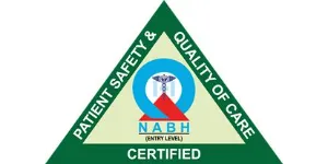 NABH healthcare quality accreditation logo for medical imaging center