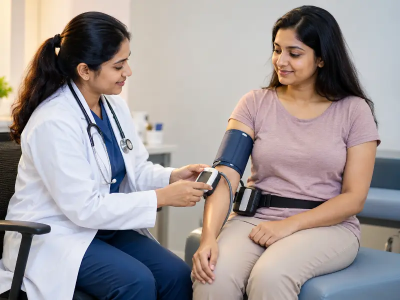 Cardiology testing suite at Henotic Diagnostics for comprehensive Ambulatory Bp Monitoring checkups