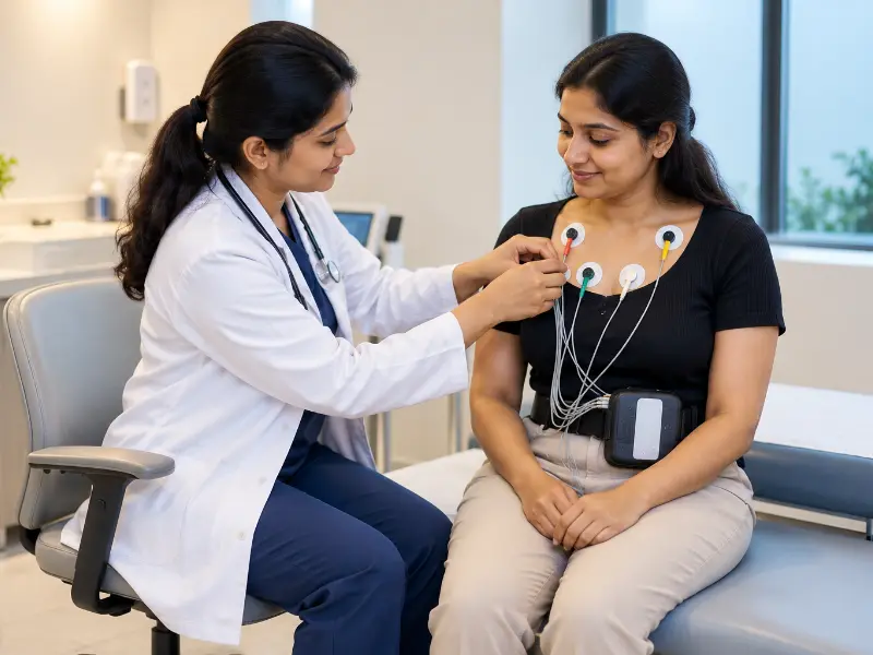 High-definition cardiac imaging and rhythm analysis workstations at Henotic Diagnostics