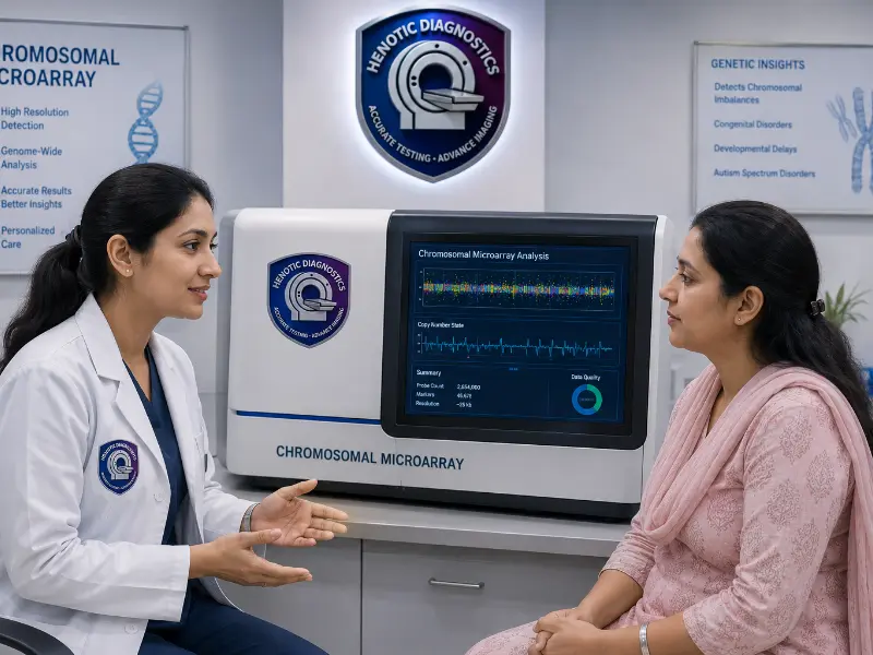 Henotic Diagnostics Advanced Machine for Chromosomal Microarray sample processing