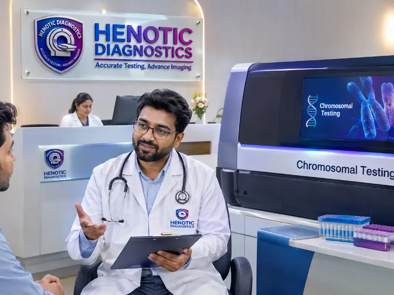 Henotic Diagnostics Advance Cytogenetic & Genomics Machine for Chromosomal Testing blood sample processing