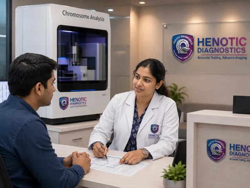 Henotic Diagnostics Advanced Cytogenetic Diagnostics Machine for Chromosome Analysis blood sample processing