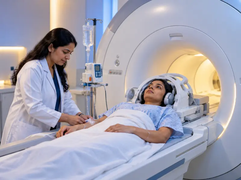 Additionally, advanced 3T wide-bore Contrast MRI scanning equipment
