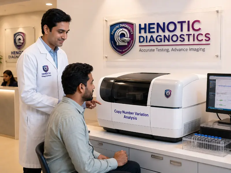 Henotic Diagnostics Advance Machine for Copy Number Variation Analysis sample processing