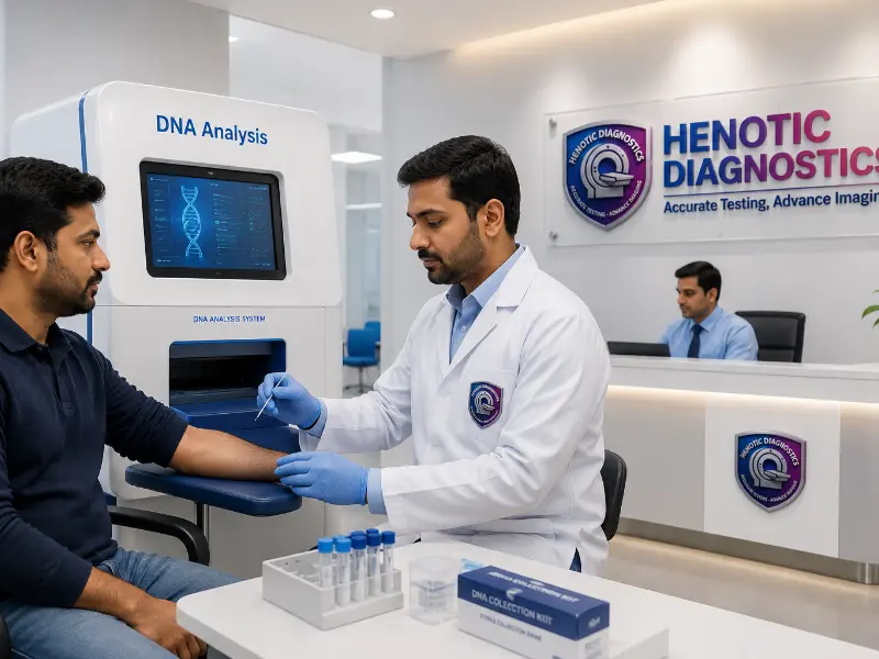 Henotic Diagnostics Next-Generation Sequencing (NGS) Machine for DNA Analysis blood sample processing