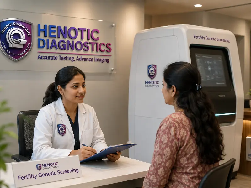 Senior clinical geneticist providing pre-conception Fertility Genetic Screening counseling