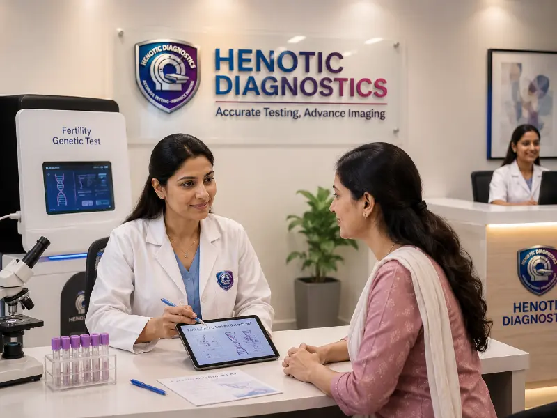 Henotic Diagnostics NGS Gene Panel Machine for Fertility Genetic Test blood sample processing