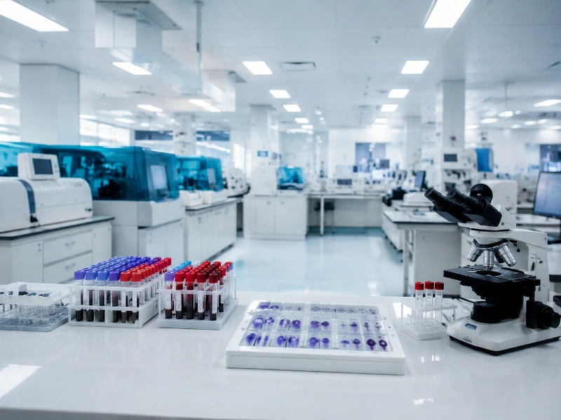 Pathology Lab Test Sample Analysis and Diagnostics