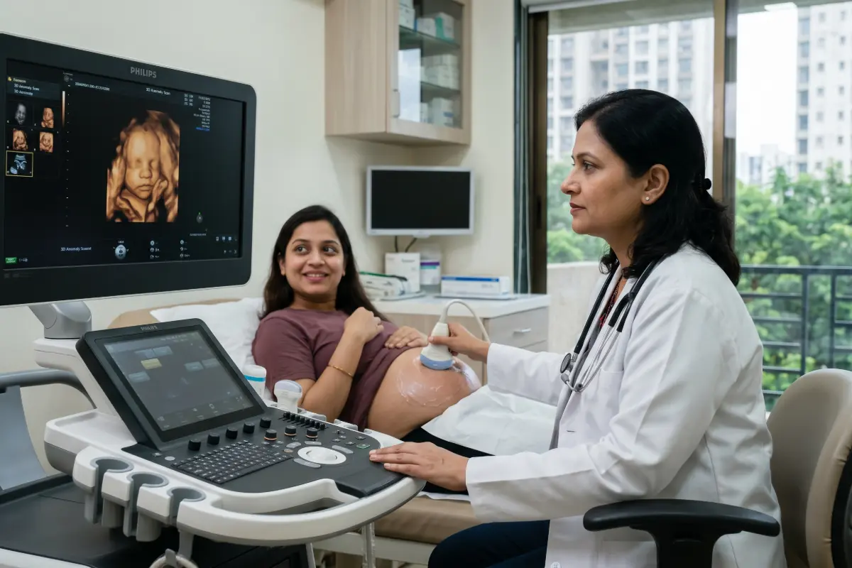 Prenatal NT Nuchal Translucency Ultrasound Scan — Henotic Diagnostics