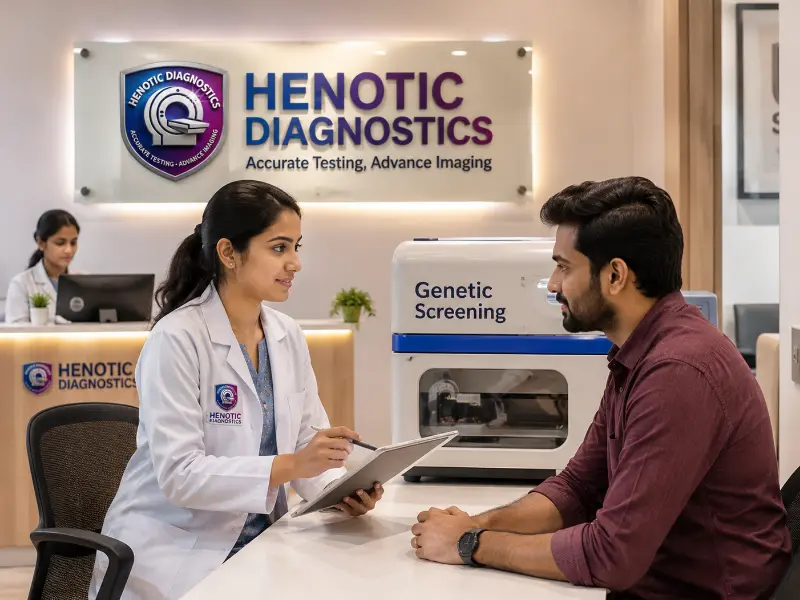 Henotic Diagnostics Next-Generation Sequencing (NGS) target panels Machine for Genetic Screening blood sample processing