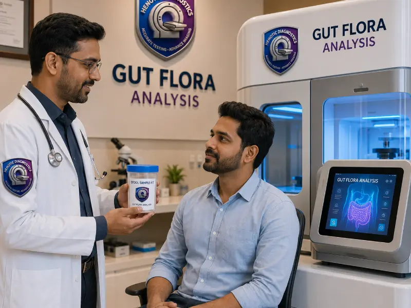 High-throughput NGS platform analyzing gut bacterial DNA for Gut Flora Analysis profiling