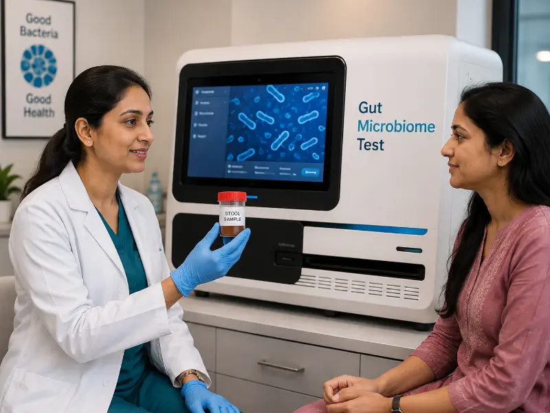High-throughput 16S rRNA metagenomic sequencing analyzer for Gut Microbiome profiling