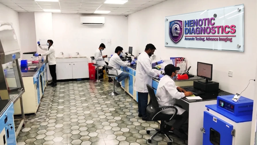Pathology automated analytical workstations at Henotic Diagnostics Kharghar