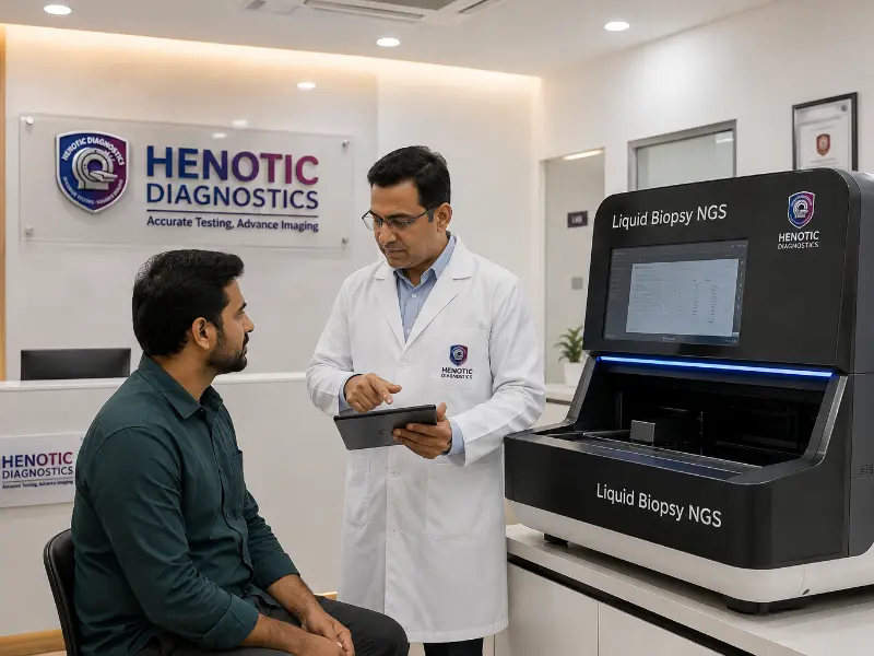 High-throughput NGS platform executing Liquid Biopsy NGS for circulating tumor DNA ctDNA mutation profiling