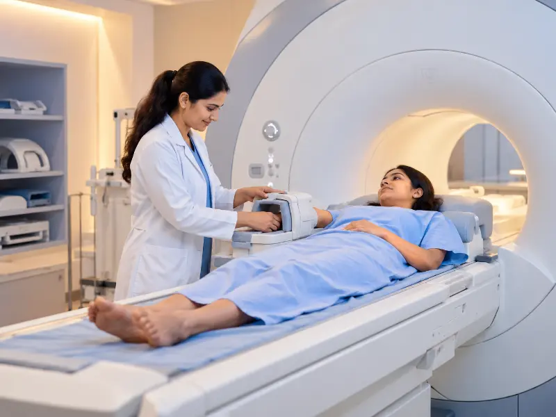 In addition, high-resolution 3T MRI Elbow scan display showing multiplanar soft tissue cross sections
