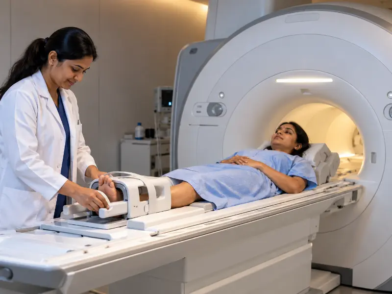 Additionally, advanced 3T wide-bore MRI Foot scanning equipment