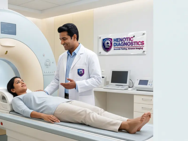 Expert radiologist reviewing Cardiac MRI scan results in Mumbai