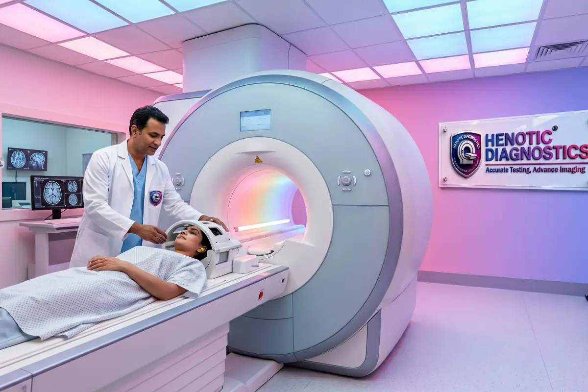 Detailed MRI Brain scan results showing neurological imaging