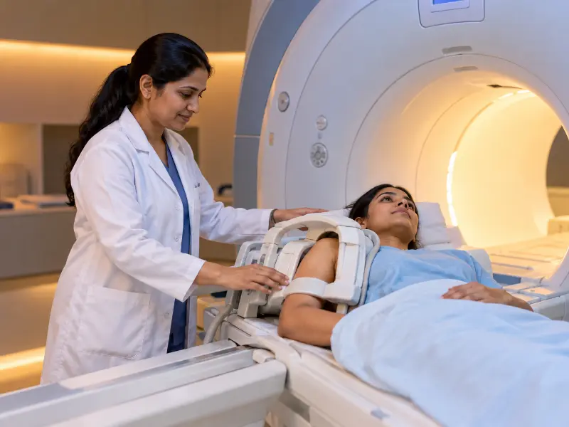 Additionally, advanced 3T wide-bore MRI Shoulder scanning equipment