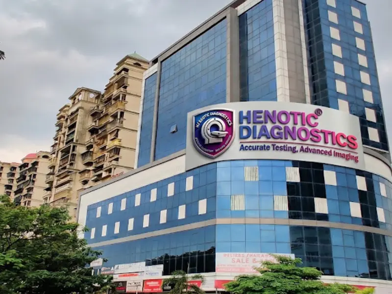 Henotic Diagnostics corporate diagnostic centre building for TMT tests