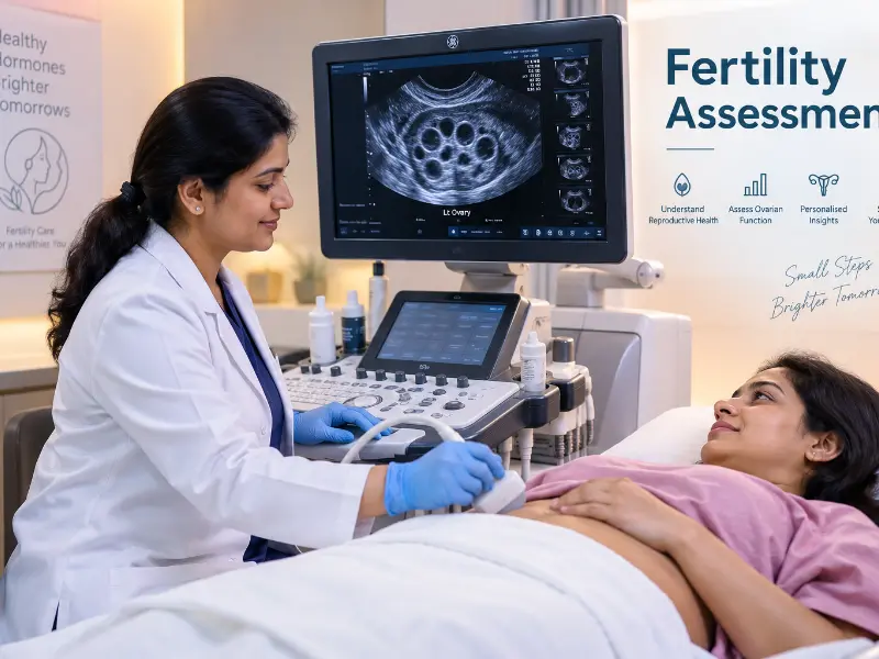 Advanced Fertility Assessment equipment at Henotic Diagnostics Kharghar