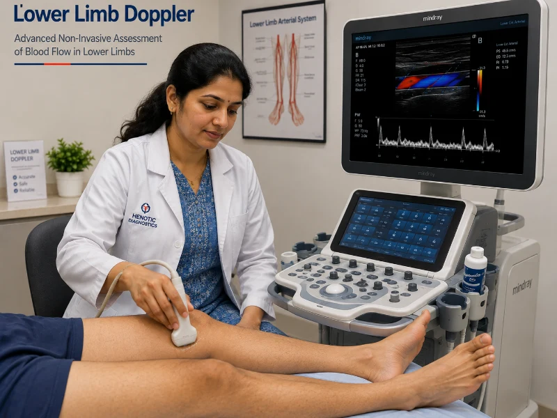 Advanced Lower Limb Doppler Ultrasound Machine