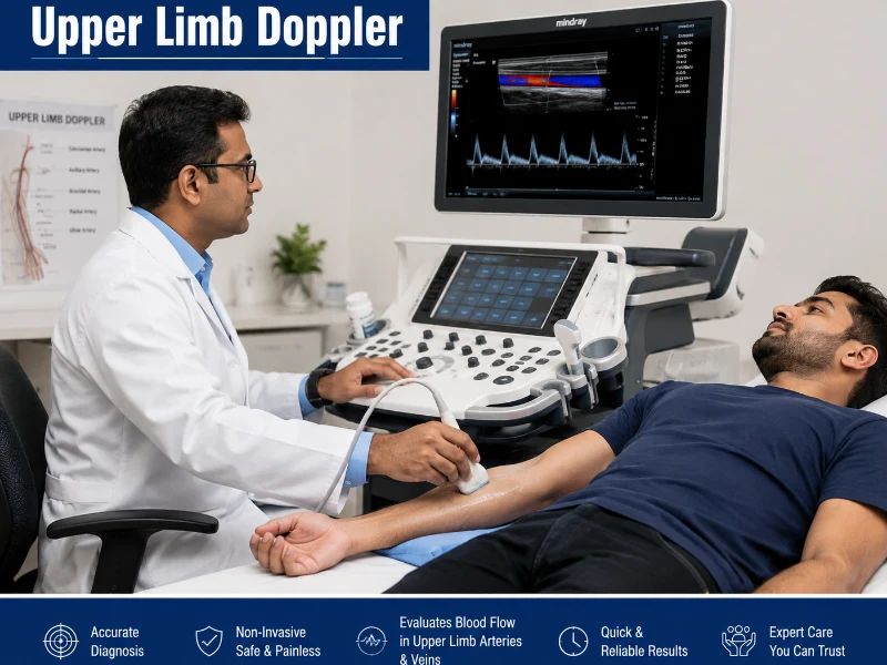 Advanced Upper Limb Doppler Ultrasound Machine