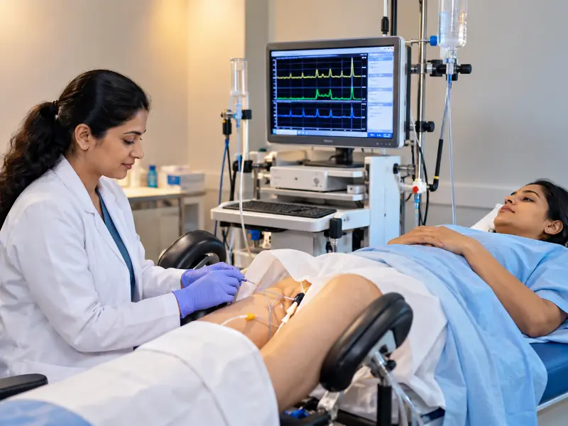 Additionally, advanced computerized Urethral Pressure Profile test apparatus and digital graph